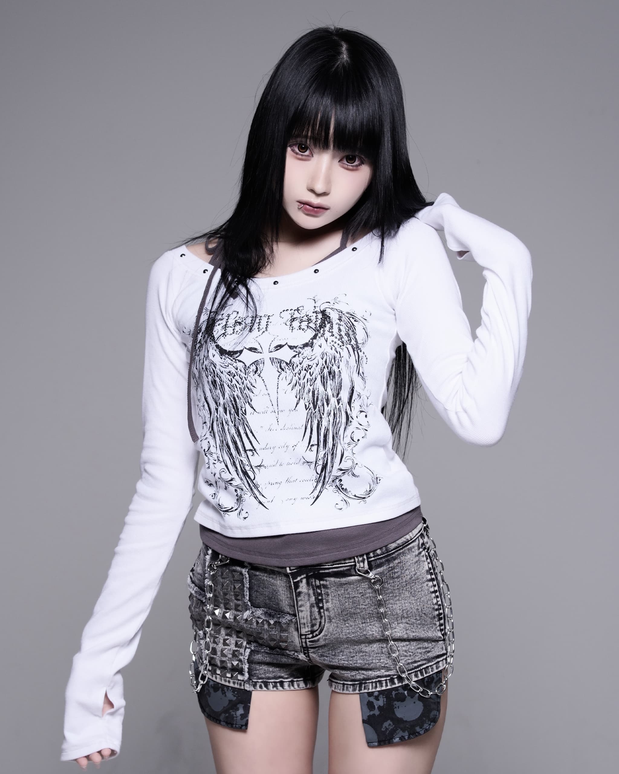 REFLEM【レフレム】キャミレイヤードロンTEE/全3色