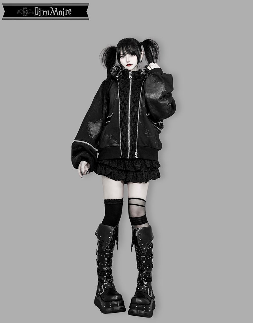 DimMoire【ディムモアール】Grave Keeperパーカー/Black